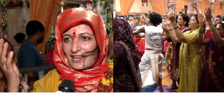 मथुरा में जन्माष्टमी पर भक्तों में जबरदस्त उत्साह, ढोल-नगाड़ों और भजनों से गूंज रही जन्मभूमि