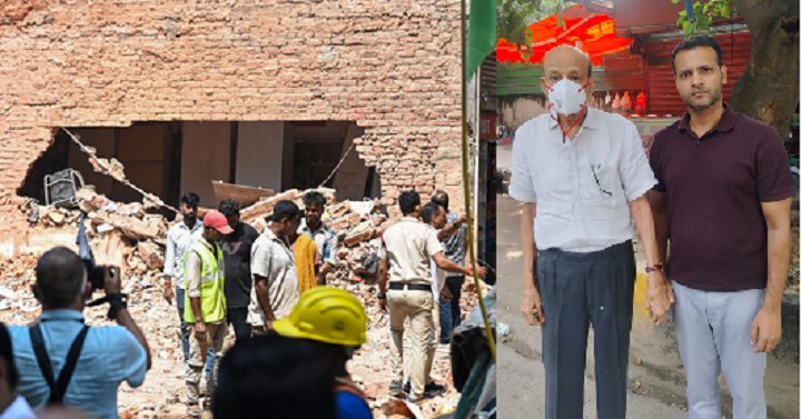 सत्य निकेतन हादसा : दिल्ली पुलिस ने भिवाड़ी से इमारत के मालिक हरिराम बंसल को किया गिरफ्तार