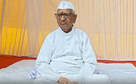 'जीवित रहने तक लोगों की सेवा करना चाहता हूं', अस्पताल से छुट्टी मिलने पर अन्ना हजारे