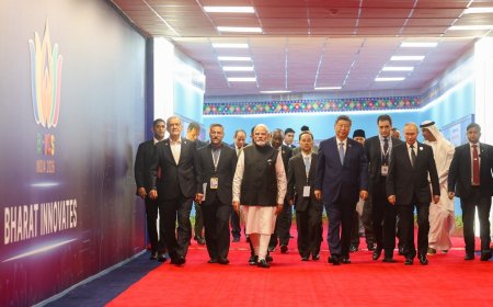 भारत मंडपम में डीप-टेक का जलवा, पीएम मोदी संग ब्रिक्स नेताओं ने देखी भारतीय इनोवेशन इकोसिस्टम की झलक