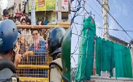 उज्जैन में बवाल के बाद मस्जिद का हिस्सा तोड़ने को खुद तैयार हुआ मुस्लिम समाज 