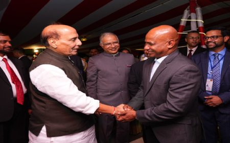 राजनाथ सिंह की यात्रा संपन्न, श्रीलंका संग हुए एल-70 तोप व अन्य कई विषयों से जुड़े समझौते