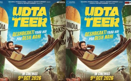 आयुष्मान खुराना और सारा अली खान की 'उड़ता तीर' का फर्स्ट लुक पोस्टर रिलीज; हाई-कॉन्सेप्ट फैमिली एंटरटेनमेंट