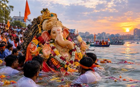 आस्था और पर्यावरण का संतुलन: 'विसर्जन गलत नहीं, सामग्री का चुनाव अहम'; प्लास्टिक और रेज़िन के दौर में मिट्टी-धातुओं की ओर लौटने की जरूरत