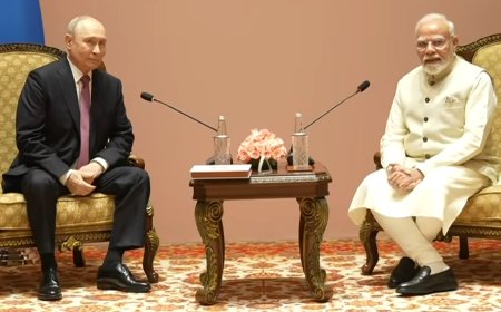 ब्रिक्स शिखर सम्मेलन से पहले पीएम मोदी और रूसी राष्ट्रपति पुतिन की अहम बैठक, द्विपक्षीय सहयोग और वैश्विक मुद्दों पर चर्चा