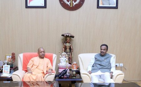 विनोद तावड़े ने संभाली यूपी की चुनावी कमान, सीएम योगी से मुलाकात में 2027 की रणनीति पर मंथन