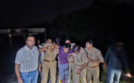 उत्तर प्रदेश में अपराधियों पर पुलिस का कड़ा प्रहार; गोंडा में मुठभेड़ के बाद 3 गौतस्कर गिरफ्तार 