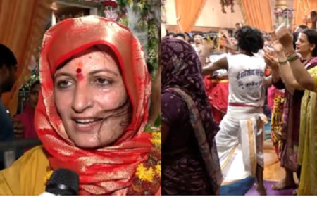 मथुरा में जन्माष्टमी पर भक्तों में जबरदस्त उत्साह, ढोल-नगाड़ों और भजनों से गूंज रही जन्मभूमि