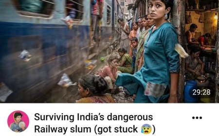 यूट्यूबर काव्या कर्नाटका के 'रेलवे स्लम' वीडियोज पर छिड़ी बहस; गरीबी दिखाने पर सोशल मीडिया बंटा