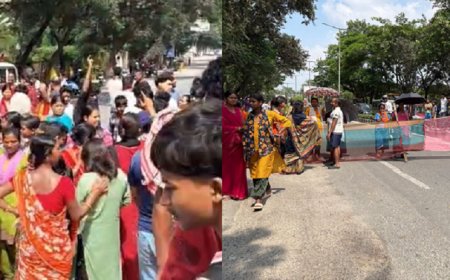 रांची में एचईसी-रेलवे की जमीन पर अवैध निर्माण के खिलाफ चला बुलडोजर, विरोध में सैकड़ों लोग सड़क पर उतरे