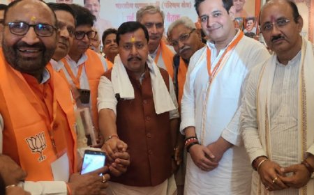 नीतिन नबीन के स्वागत समारोह के बहाने शक्ति प्रदर्शन 