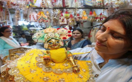 श्रीकृष्ण जन्माष्टमी पर देशभर में 40 हजार करोड़ रुपए से ज्यादा व्यापार होने की उम्मीद