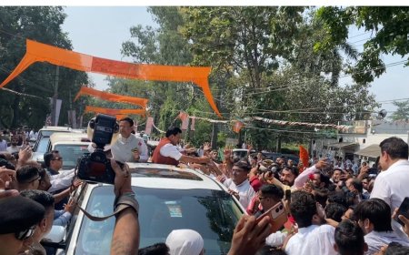 सहारनपुर पहुंचे नितिन नवीन, 2027 की तैयारियों के बीच भाजपा कार्यकर्ताओं ने किया भव्य स्वागत