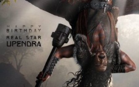 'जॉम्बी रेड्डी 2' से कन्नड़ सुपरस्टार उपेंद्र का खूंखार फर्स्ट लुक रिलीज; आदिवासी अवतार और त्रिशूल थामे दिखे 'रियल स्टार'