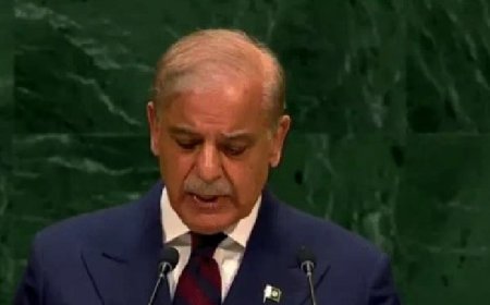 यूएन में भारत को धमकी देकर घिरे शहबाज, सवाल आया तो चुपचाप निकल गए