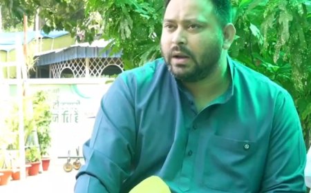 तेजस्वी यादव बोले- बाढ़ से बेहाल बिहार के साथ केंद्र कर रहा भेदभाव, गुजरात में बारिश पर भी पैकेज