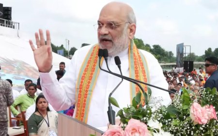 प्रधानमंत्री के जन्मदिन पर वडनगर पहुंचे अमित शाह, कहा-पीएम मोदी के जीवन का क्षण-क्षण राष्ट्र को समर्पित