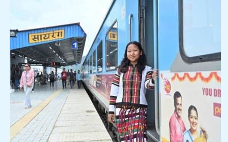 पीएम मोदी के उद्घाटन के एक साल बाद बैराबी-सैरांग रेलवे लाइन बनी मिजोरम की नई पहचान