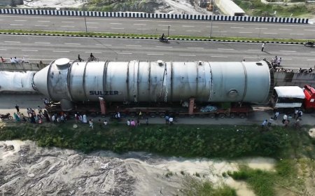 308 पहिए वाला महाबली ट्रक, आखिर क्या है 164.28 मीट्रिक टन वजन की मशीन? 