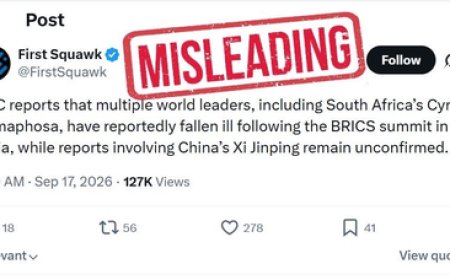 Fact Check: ब्रिक्स सम्मेलन के बाद विश्व नेताओं के बीमार होने का दावा पूरी तरह फर्जी