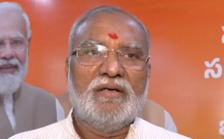 वंदे मातरम पर कांग्रेस कराए जनमत संग्रह, सच सामने आ जाएगा: भाजपा नेता पेराला शेखर राव