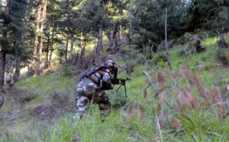 जम्मू-कश्मीर : बडगाम में मुठभेड़ में लश्कर का टॉप कमांडर मारा गया