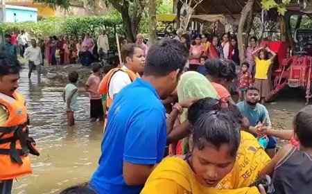 नेपाल से छोड़े गए पानी से महराजगंज में आई बाढ़, कई गांव हुए जलमग्न
