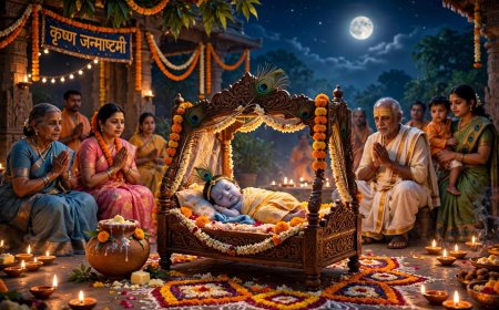 उपराष्ट्रपति सीपी राधाकृष्णन और सीएम उमर अब्दुल्ला समेत कई नेताओं ने दी श्रीकृष्ण जन्माष्टमी की बधाई