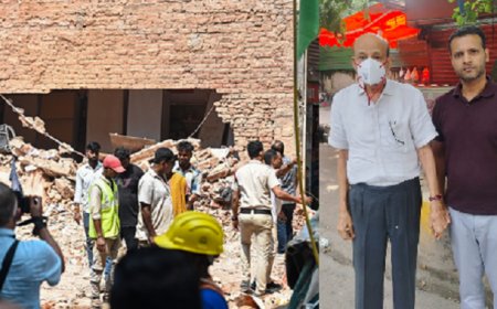 सत्य निकेतन हादसा : दिल्ली पुलिस ने भिवाड़ी से इमारत के मालिक हरिराम बंसल को किया गिरफ्तार