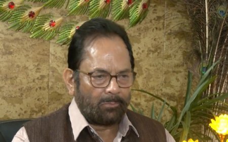 यूसीसी में आस्था पर कोई प्रहार नहीं, यह व्यवस्था में सुधार की कोशिश है: मुख्तार अब्बास नकवी