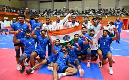 अमित शाह ने दी भारतीय पुरुष कबड्डी टीम को गोल्ड मेडल की बधाई