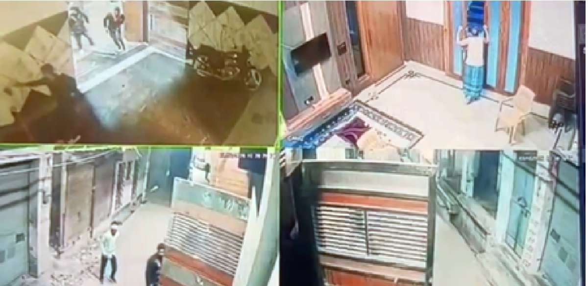 ग्रेटर नोएडा : 7 दिन पहले हुई फायरिंग में युवक की हत्या का सीसीटीवी फुटेज आया सामने; अभी तक चार शूटर फरार