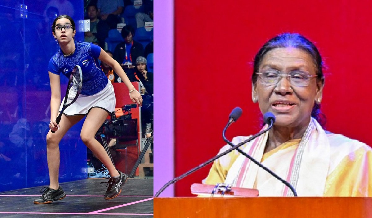एशियन गेम्स 2026: ब्रॉन्ज मेडल जीतने पर राष्ट्रपति ने दी भारतीय महिला स्क्वैश टीम को बधाई