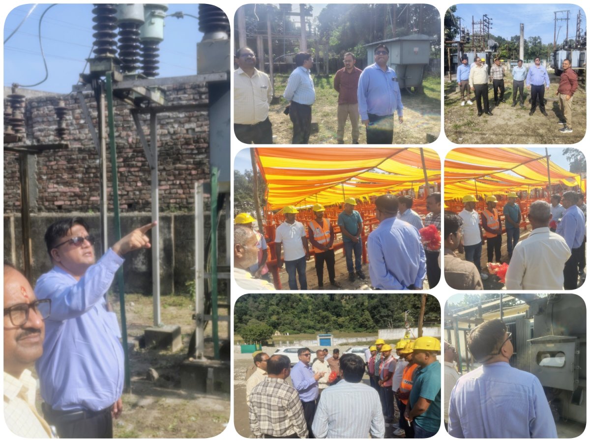 PVVNL एमडी ने मॉ शाकुंभरी देवी मेला क्षेत्र का किया निरीक्षण, विद्युत आपूर्ति एवं सुरक्षा व्यवस्था के दिए सख्त निर्देश
