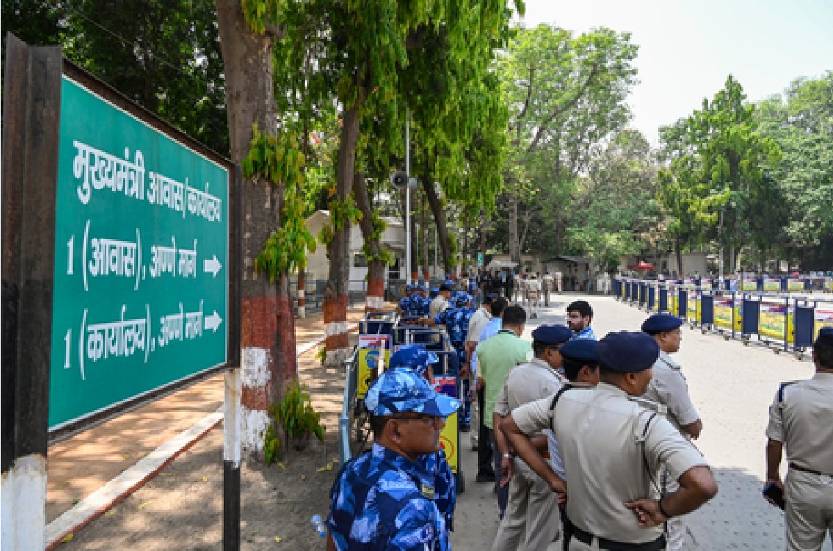सीजेपी के दिल्ली प्रदर्शन को लेकर पटना में सुरक्षा कड़ी, एनडीए नेताओं ने पाबंदियों का किया बचाव