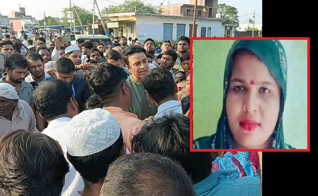 मेरठ: सड़क हादसे में बाइक सवार महिला-नवजात की मौत, गैस सिलेंडर ट्रक ने कुचला