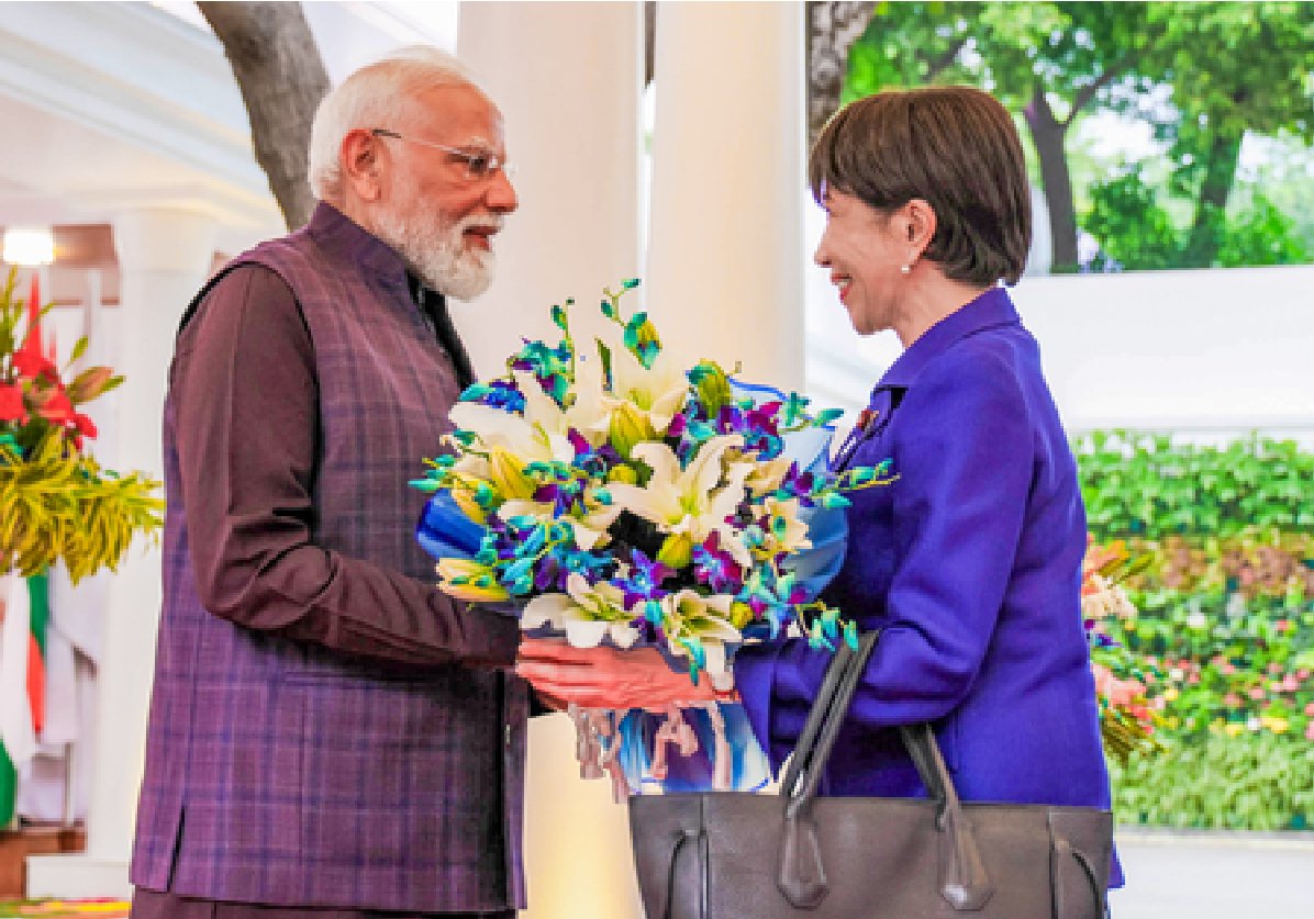 पीएम मोदी के 25 साल के नेतृत्व पर जापानी पीएम ताकाइची ने दी बधाई