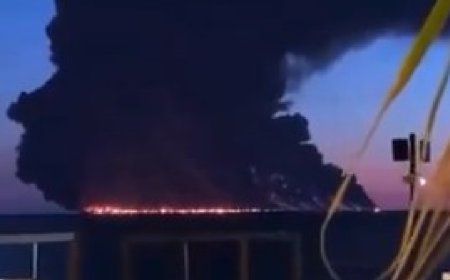 काला सागर में तेल टैंकर पर यूक्रेनी ड्रोन हमला, 23 भारतीय क्रू मेंबर सुरक्षित बचाए गए