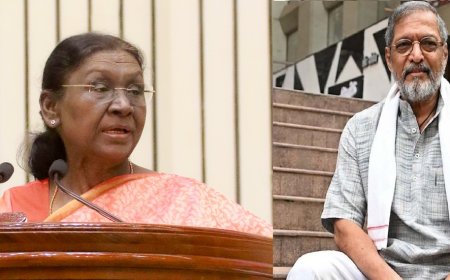 नाना पाटेकर के निधन पर राष्ट्रपति और उपराष्ट्रपति ने जताया दुख, कहा- भारतीय सिनेमा के लिए बड़ी क्षति 