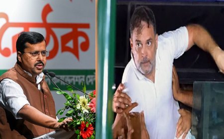 चुनाव आयोग के विरोध पर नितिन नवीन का राहुल गांधी पर तंज, कहा- हिम्मत है तो इस्तीफा दें राहुल गांधी