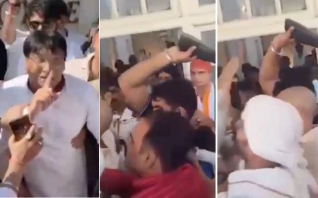 Congress Meeting में दो गुटों के समर्थकों के बीच मारपीट का मामला, आखिर- कांग्रेस की बैठक में क्यों हुआ था विवाद ? 