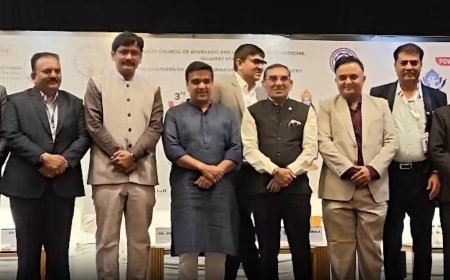 आयुर्वेद को जन-जन तक पहुंचाने में गुजरात सरकार हर कदम पर साथ : उपमुख्यमंत्री हर्ष संघवी 