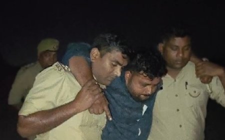 मेरठ में हिस्ट्रीशीटर बदमाश से पुलिस मुठभेड़, पैर में गोली लगने के बाद गिरफ्तार