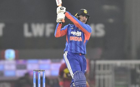 अभिषेक शर्मा के निशाने पर सूर्यकुमार यादव का रिकॉर्ड, रांची टी20 में हासिल कर सकते हैं खास उपलब्धि 