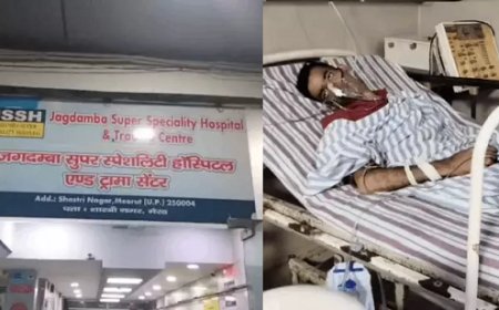मेरठ में दिल दहला देने वाली घटना! गर्भवती पत्नी और दो बेटियों की हालत बिगड़ी, युवक वेंटिलेटर पर...