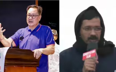 एसआईआर विवाद के बीच रिजिजू ने शेयर किया केजरीवाल का 2015 का वीडियो, उठाए सवाल