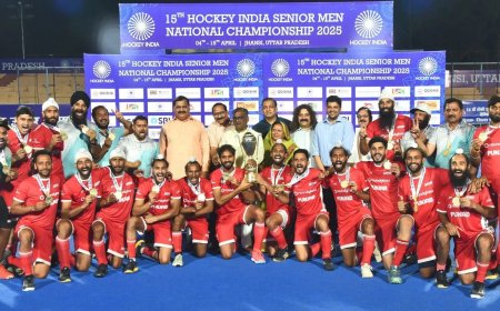 सीनियर मेन नेशनल हॉकी चैंपियनशिप 10 अक्टूबर से झांसी में शुरू होगी