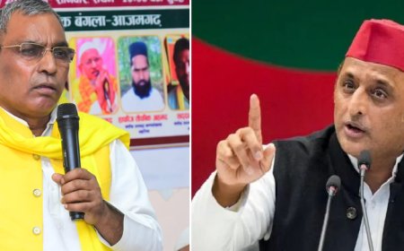 राजभर का अखिलेश पर हमला-पहले अपने नेताओं को अनुशासन सिखाइए, चुनाव बाद में हमसे लड़िए