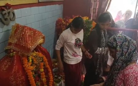 भदोही के राम जानकी मंदिर में नवरात्रि उत्सव: 450 से ज्यादा प्रतिमाएं स्थापित, 9 दिन होंगे 9 विशेष कार्यक्रम