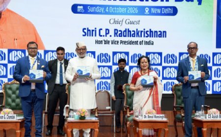 आईसीएसआई स्थापना दिवस पर उपराष्ट्रपति का आह्वान